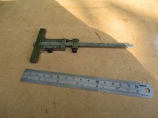 STARRETT MESSSCHIEBER TIEFENMESSER - MESSEN SIE BIS ZU 5 ZOLL HERGESTELLT IN DEN USA.