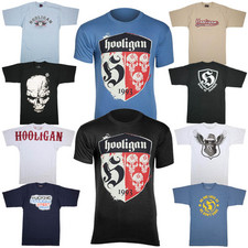 Hooligan Streetwear Herren T-Shirt Ultras Fußball Stadion Motiv und Farbauswahl