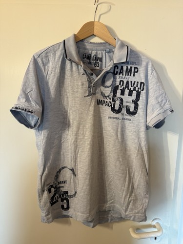 Camp david poloshirt - david, hell