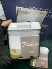 6er-Pack luftdichte Lebensmittelaufbewahrung Behälter Set, Küche und Speisekammer Behälter, 0,5 l