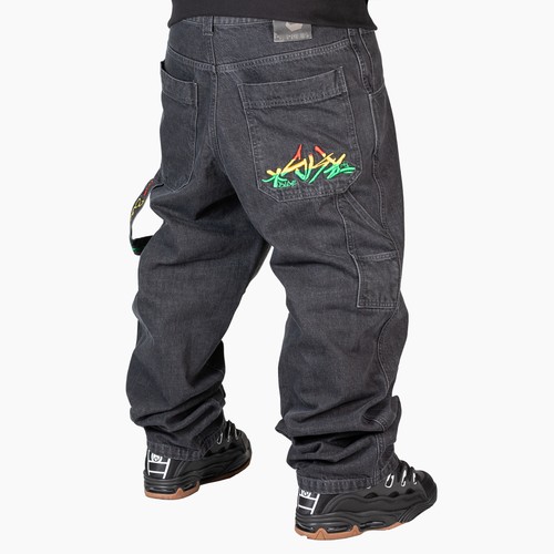 Baggy hip hop jeans - hip,