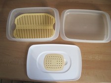 TUPPERWARE  Frischebehälter    Cool n Fresh     700 ml +  1,5 L + Frischegitter