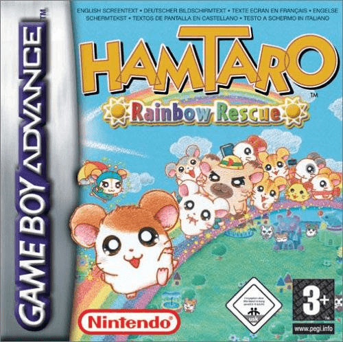 Hamtaro rainbow rescue - rainbow, +
