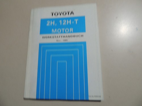 1986 werkstatthandbuch motor - 1986,