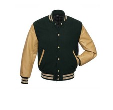 Plain custom men varsity