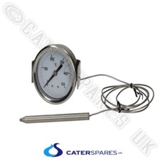 91410020 CUPPONE OFEN THERMOMETER TEMPERATURANZEIGE UHR 60MM LOCH 0-500°C