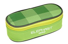 Mäppchen Box Elephant Pennal Federmäppchen Etuibox 12369 Hero Grün +Stifte