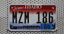Idaho Nummernschild USA Motorrad Kennzeichen Motorcycle License Plate Schild MZ.