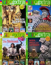 4 x GEOlino Extra - Steinzeit