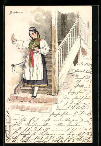 Künstler-Lithographie