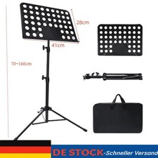 160cm Notenständer Tragbarer