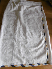 NEU Damen  SAUNA Kilt für Sauna und SPA weiß Gr 42/44 Baumwolle saugstark