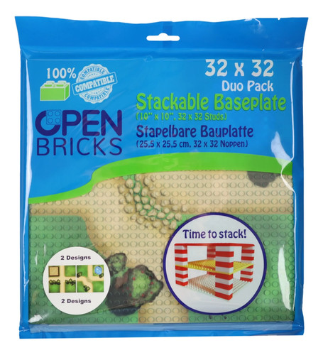 Open bricks bauplatte 32x32 - bricks,