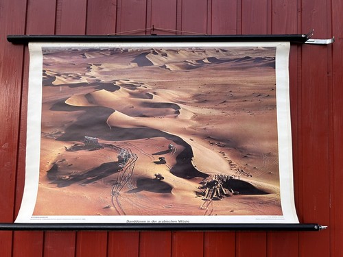Schulwandkarte sanddünen - sanddünen, in