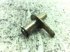 Swivel bracket footrest rear