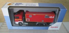 HERPA: Scania WLF Wechsellader LKW "Feuerwehr Lünen Intermodellbau 2023" in OVP