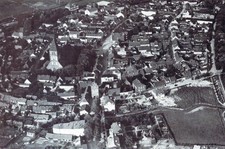 Grimmen-  Luftbild des Ortes