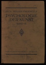 Psychologie der Kunst Band III