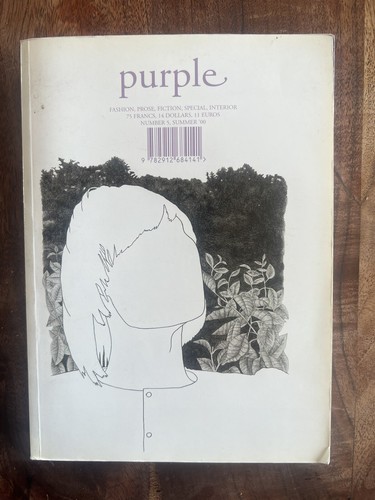 Purple magazine summer - purple,