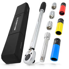 8tlg 1/2 Drehmomentschlüssel 28-210NM Drehmoment Schlagschrauber Nüsse Stecknuss