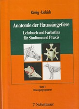 Anatomie der Haussäugetiere Lehrbuch und Farbatlas Band 1 Bewegungsapparat