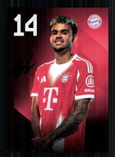 Luis Diaz Autogrammkarte Bayern München 2025-26 Original Signiert