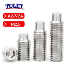 M2,5 DIN 915 A2 Gewindestifte