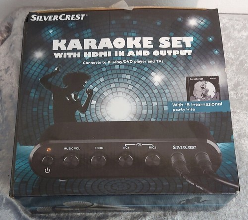 Silvercrest karaoke set - silvercrest,