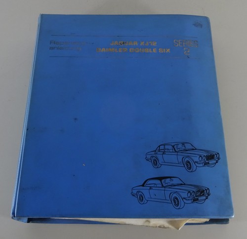 Werkstatthandbuch jaguar 12 - werkstatthandbuch, xj