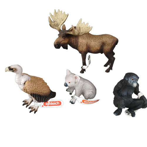Schleich tiere bundle - schleich, 8x
