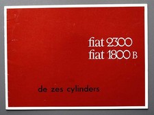 Prospekt fiat 1800 - prospekt,
