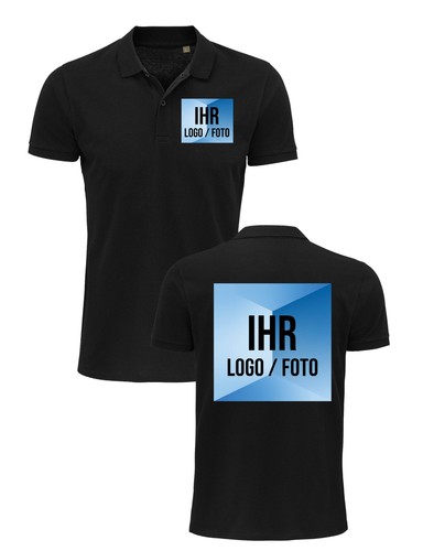 Herren polo shirt - shirt, bedrucken