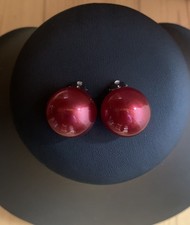 Kugel-Ohrclips, Klein, 90er JahreSchmuck, Super Leicht und Super Angenehm   !336