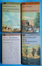 Taschenbibliothek der Weltliteratur, Aufbau-Verlag, 4 verschiedene Titel
