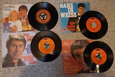 4 Single Schallplatten von Roy