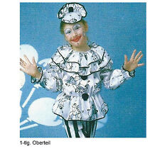 Clown Pierrot Oberteil 1tlg