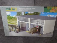 Herpa 745857 Military: Gebäudebausatz Reparaturhalle groß, 2 ständig in OVP