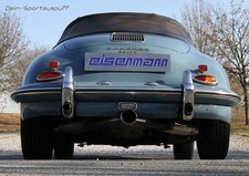 Eisenmann Sportauspuff Mittig Porsche 356 A im Sebring Design