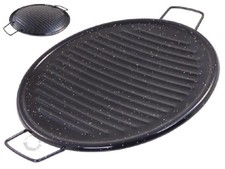 Emaille GRILLPFANNE Ø 46 cm