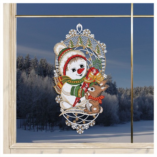 Fensterbild lustiger - ,