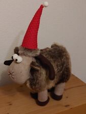 Stoffelch mit Weihnachtsmütze mit Fellimitat