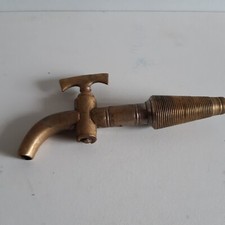 Wasserhahn Fass Destillation Alt Messing Vintage Deko Sammlung