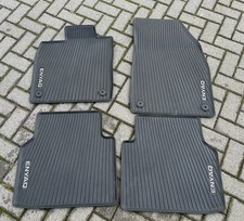 ORIGINAL Skoda Gummimatten Fußmatten Satz 5-tlg inkl.  Kofferraummatte ENYAQ SUV