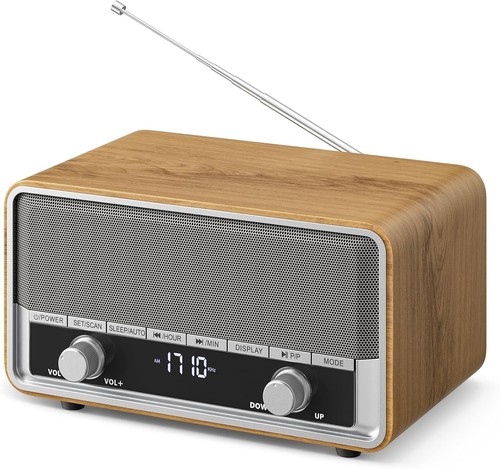 Retro radio bluetooth - retro,