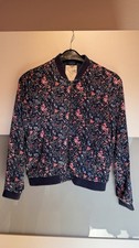 Blouson Blümchen blau rosa