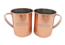 2 Smirnoff Vodka Becher Kupfer gebraucht Moscow Mule Tasse