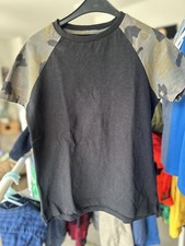 NEXT Tshirt 122 Schwarz Camouflage 