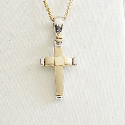 Anhänger gold 585er - anhänger, kreuz