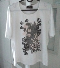 Damen T-Shirt von Eugen Klein, Gr. M, Weiß