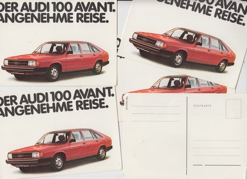 Postkarten audi 100 avant - postkarten,